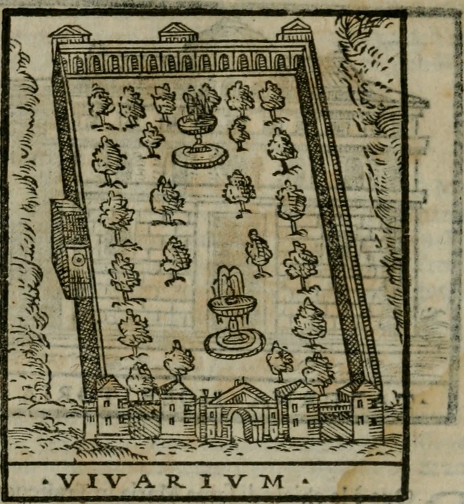 An illustration from Le cose maravigliose dell'alma citta di Roma : anfiteatro del mondo, 1600, leaf 327