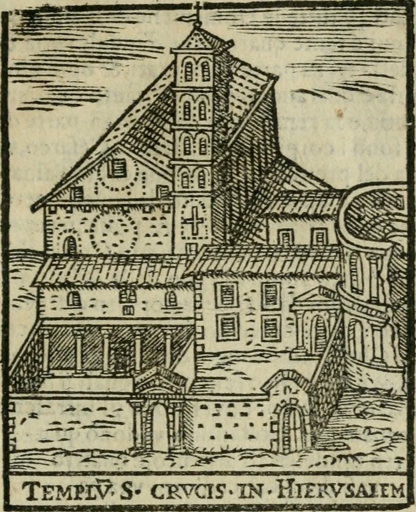 An illustration from Le cose maravigliose dell'alma citta di Roma : anfiteatro del mondo, 1600, leaf 36
