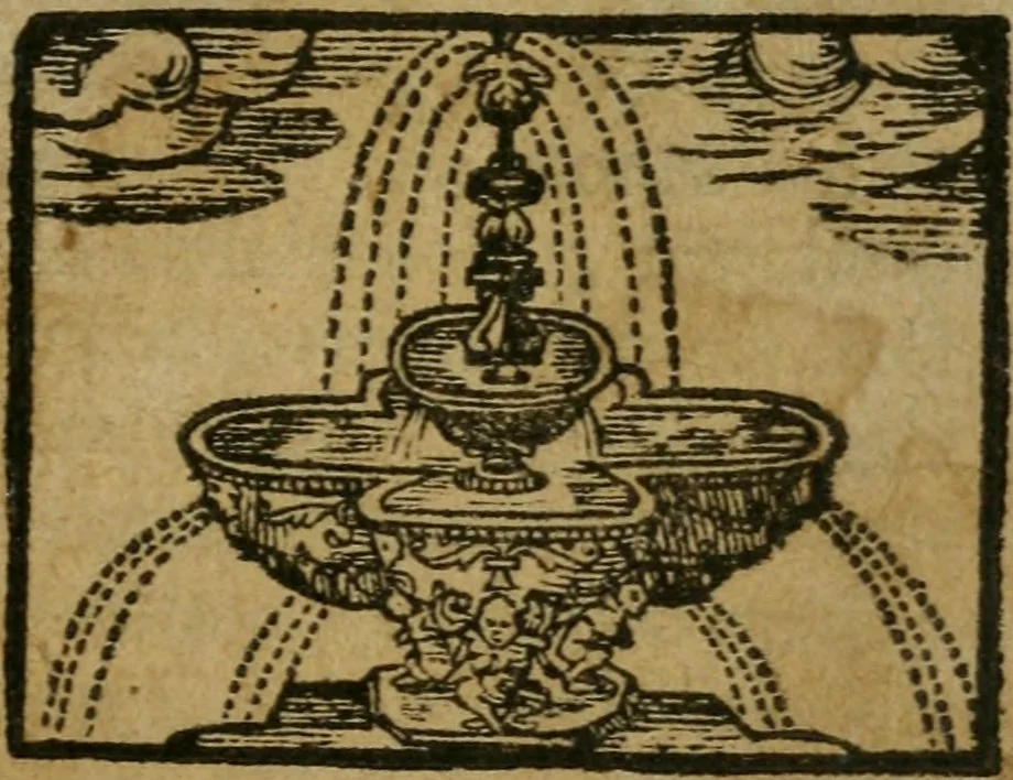 An illustration from Le cose maravigliose dell'alma citta di Roma : anfiteatro del mondo, 1600, leaf 6