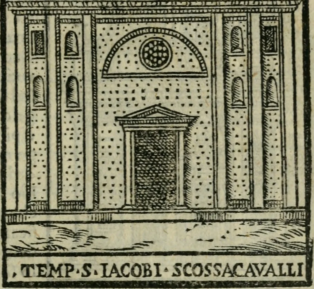 An illustration from Le cose maravigliose dell'alma citta di Roma : anfiteatro del mondo, 1600, leaf 60