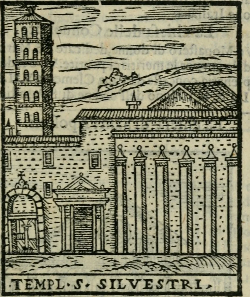 An illustration from Le cose maravigliose dell'alma citta di Roma : anfiteatro del mondo, 1600, leaf 68