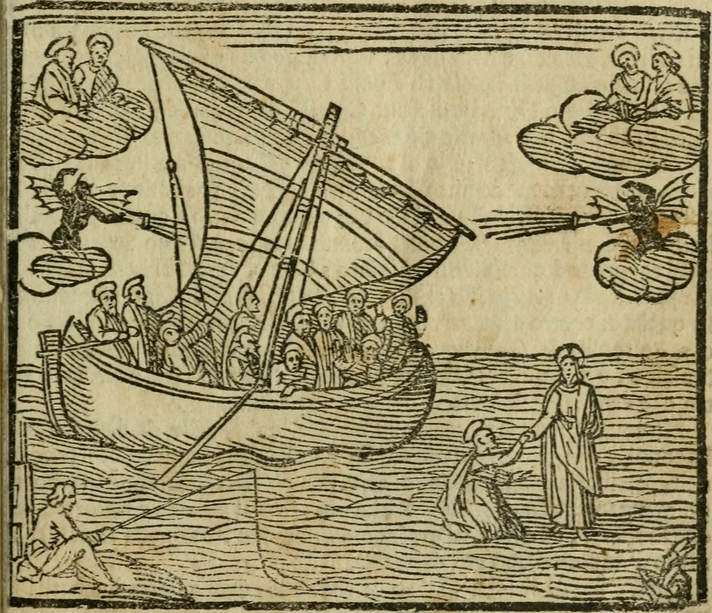 An illustration from Le cose maravigliose di Roma : cioè, chiese, e luoghi pij, con la delineatione dell'edificio, loro historia, ornamenti, pitture, e sculture, co'l nome de' pittori e scultori che l'han fatte : cimiterij, reliquie, corpi santi, stationi, & indulgenze che vi sono ... : la guida romana, che insegna a' forastieri di trouar facilmente le sudette cose ; i nomi de' sommi pontefici, imperatori, rè & altri prencipi christiani : le sette famose marauiglie del mondo : con le poste principali d'Italia & altre cose notabili, 1640, leaf 16