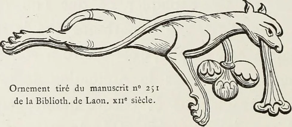 An illustration from Le Costume au Moyen âge d'après les sceaux ..., 1880, leaf 17