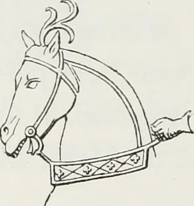 An illustration from Le Costume au Moyen âge d'après les sceaux ..., 1880, leaf 191