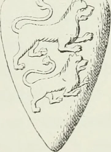 An illustration from Le Costume au Moyen âge d'après les sceaux ..., 1880, leaf 212