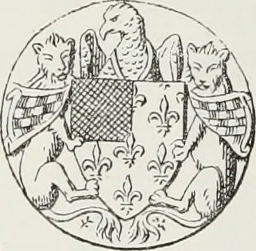 An illustration from Le Costume au Moyen âge d'après les sceaux ..., 1880, leaf 229