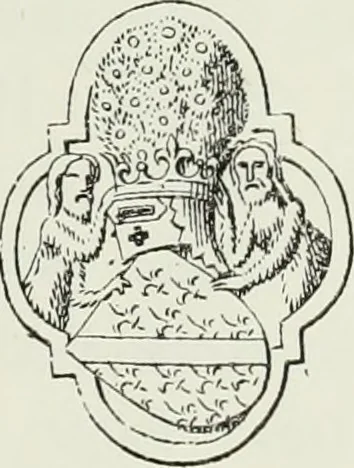 An illustration from Le Costume au Moyen âge d'après les sceaux ..., 1880, leaf 234