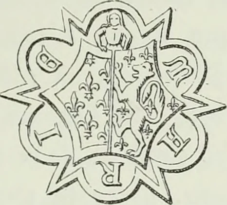 An illustration from Le Costume au Moyen âge d'après les sceaux ..., 1880, leaf 252