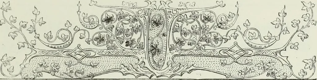 An illustration from Le Costume au Moyen âge d'après les sceaux ..., 1880, leaf 262