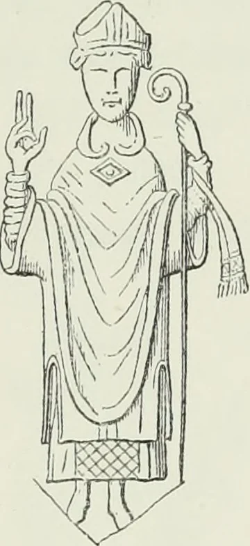 An illustration from Le Costume au Moyen âge d'après les sceaux ..., 1880, leaf 292