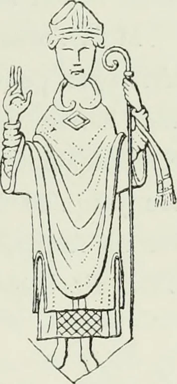 An illustration from Le Costume au Moyen âge d'après les sceaux ..., 1880, leaf 304