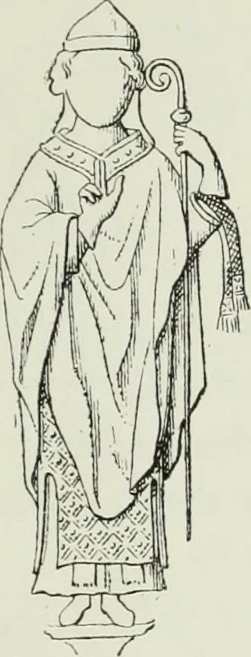 An illustration from Le Costume au Moyen âge d'après les sceaux ..., 1880, leaf 304