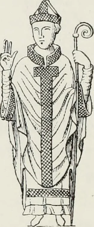 An illustration from Le Costume au Moyen âge d'après les sceaux ..., 1880, leaf 305