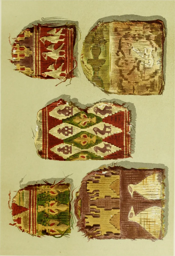 An illustration from Le Costume au Moyen âge d'après les sceaux ..., 1880, leaf 32