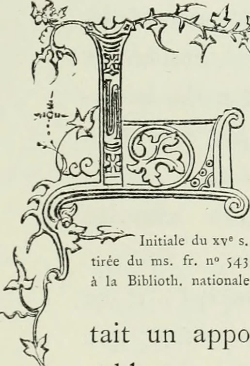 An illustration from Le Costume au Moyen âge d'après les sceaux ..., 1880, leaf 328