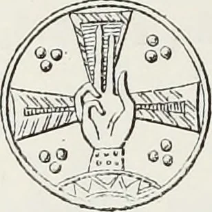 An illustration from Le Costume au Moyen âge d'après les sceaux ..., 1880, leaf 331