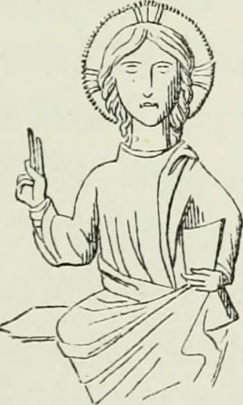 An illustration from Le Costume au Moyen âge d'après les sceaux ..., 1880, leaf 338