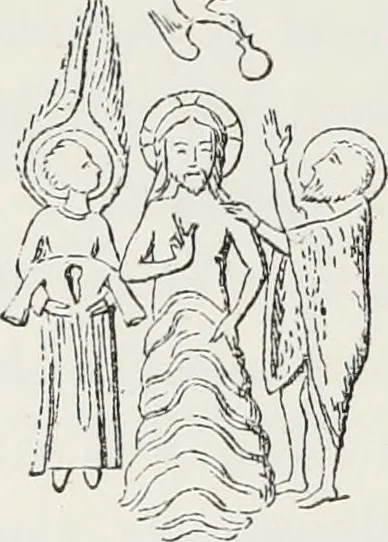 An illustration from Le Costume au Moyen âge d'après les sceaux ..., 1880, leaf 347