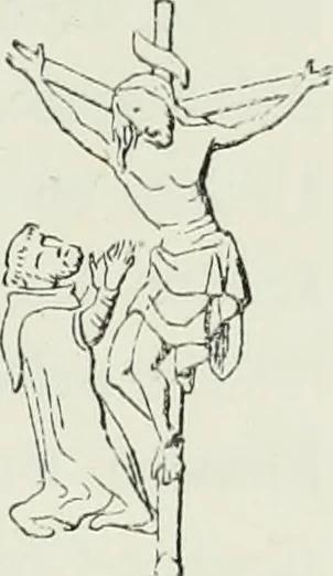 An illustration from Le Costume au Moyen âge d'après les sceaux ..., 1880, leaf 352
