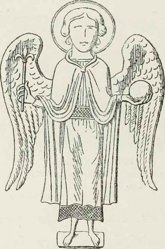 An illustration from Le Costume au Moyen âge d'après les sceaux ..., 1880, leaf 385