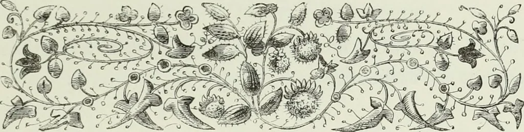 An illustration from Le Costume au Moyen âge d'après les sceaux ..., 1880, leaf 400