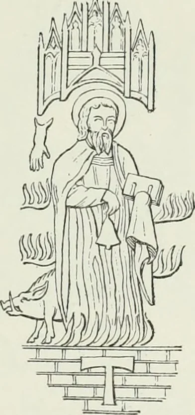 An illustration from Le Costume au Moyen âge d'après les sceaux ..., 1880, leaf 424
