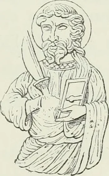 An illustration from Le Costume au Moyen âge d'après les sceaux ..., 1880, leaf 428