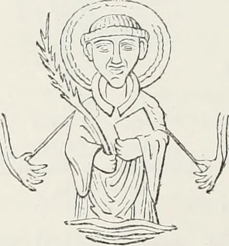 An illustration from Le Costume au Moyen âge d'après les sceaux ..., 1880, leaf 429