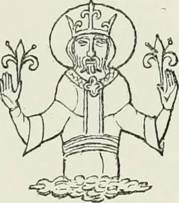 An illustration from Le Costume au Moyen âge d'après les sceaux ..., 1880, leaf 468