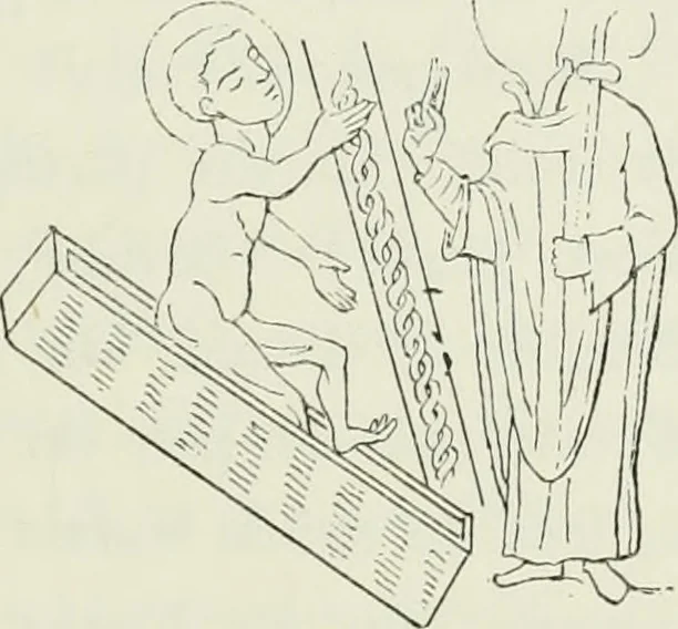 An illustration from Le Costume au Moyen âge d'après les sceaux ..., 1880, leaf 476