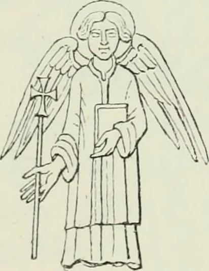 An illustration from Le Costume au Moyen âge d'après les sceaux ..., 1880, leaf 478