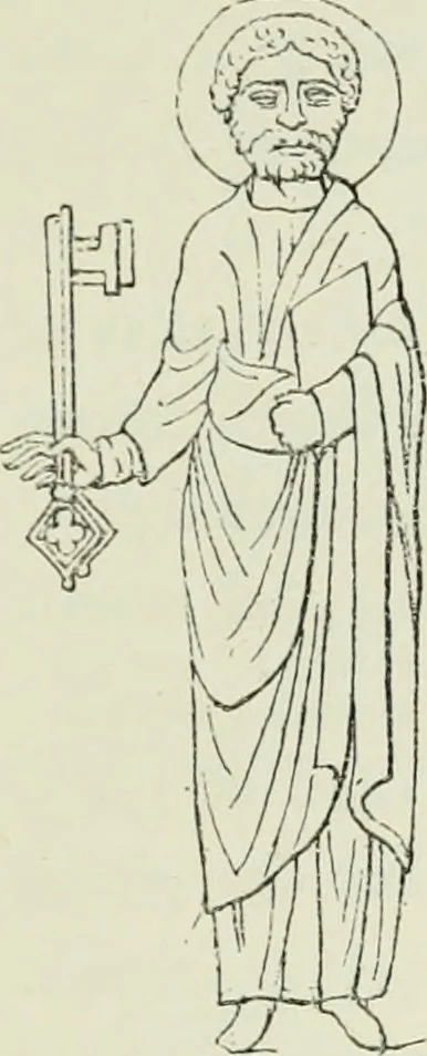 An illustration from Le Costume au Moyen âge d'après les sceaux ..., 1880, leaf 488