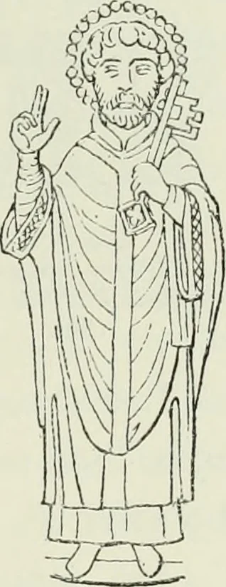 An illustration from Le Costume au Moyen âge d'après les sceaux ..., 1880, leaf 488