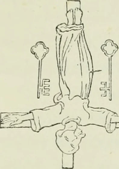 An illustration from Le Costume au Moyen âge d'après les sceaux ..., 1880, leaf 490