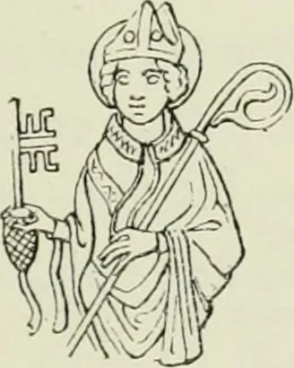 An illustration from Le Costume au Moyen âge d'après les sceaux ..., 1880, leaf 496