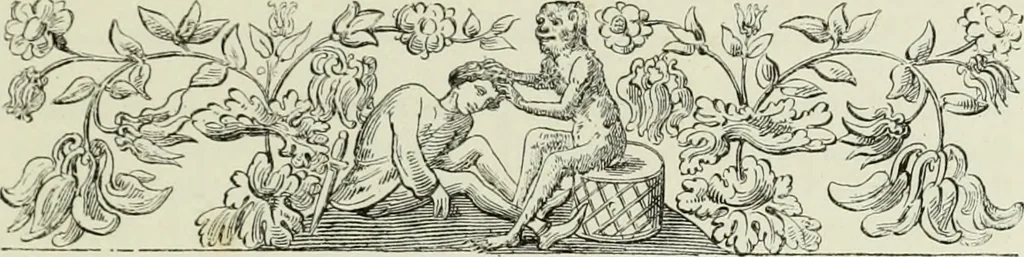 An illustration from Le Costume au Moyen âge d'après les sceaux ..., 1880, leaf 506