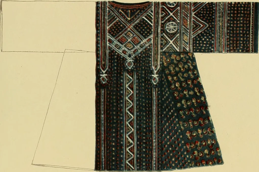 An illustration from Le costume en orient, 1922, leaf 210