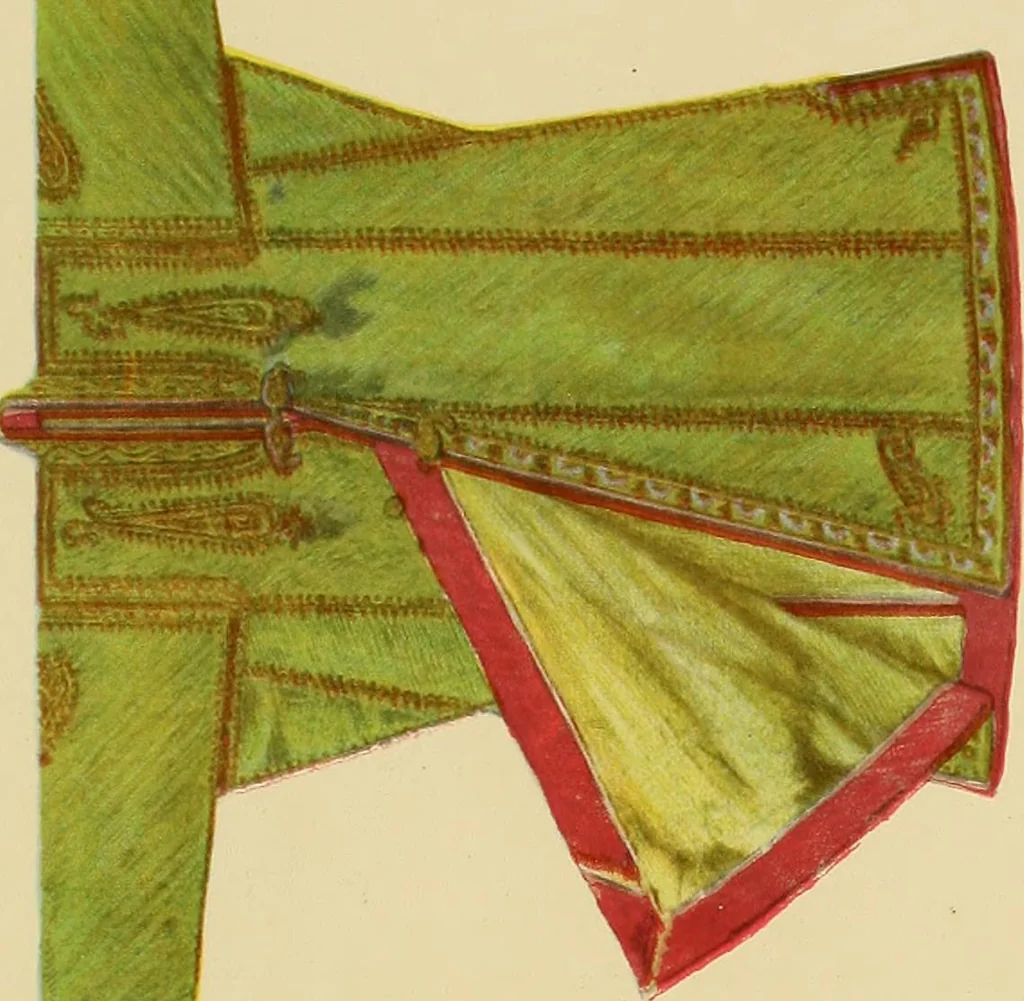 An illustration from Le costume en orient, 1922, leaf 214