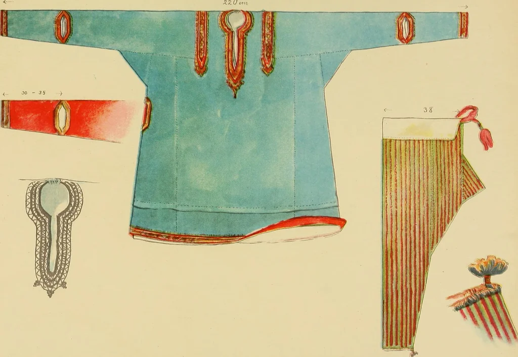 An illustration from Le costume en orient, 1922, leaf 220