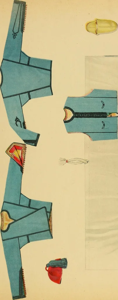 An illustration from Le costume en orient, 1922, leaf 52