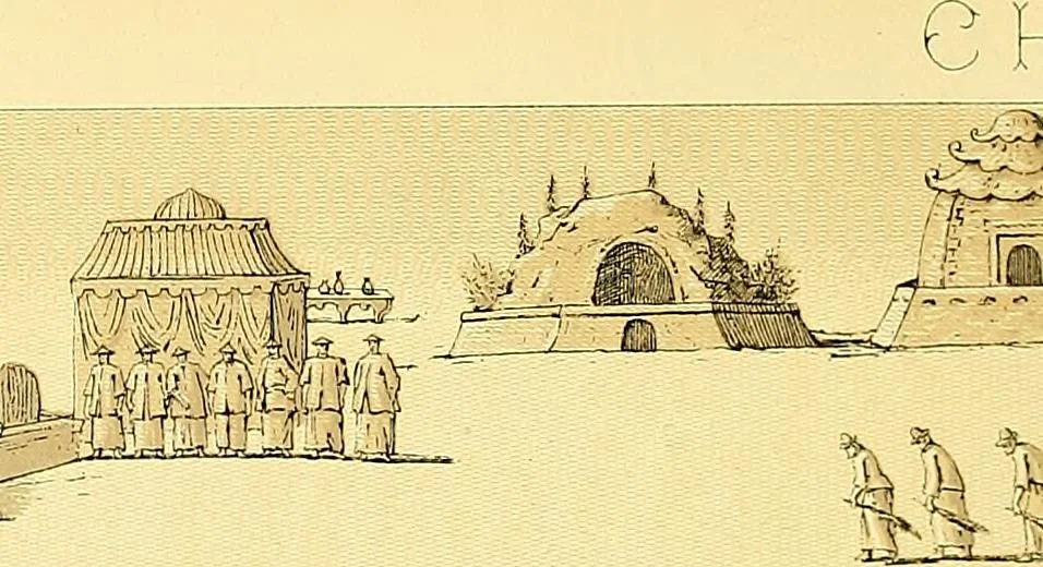 An illustration from Le costume historique. Cinq cents planches, trois cents en couleurs, or et argent, deux cents en camaieu. Types principaux du vêtement et de la parure, rapprochés de ceux de l'intérieur de l'habitation dans tous les temps et chez tous les peuples, avec de nombreux détails sur le mobilier, les armes, les objets usuels, les moyens de transport, etc, 1888, leaf 642
