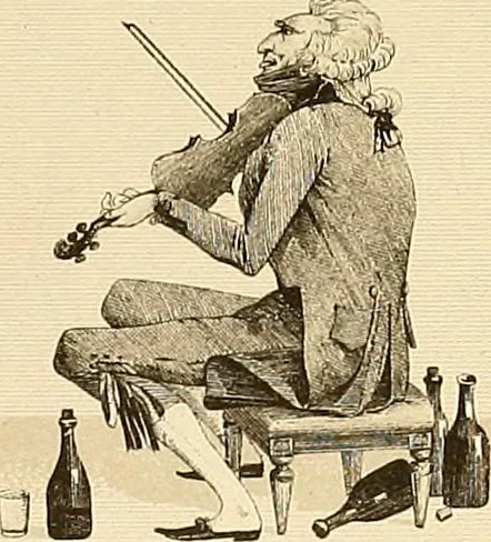 An illustration from Le costume historique. Cinq cents planches, trois cents en couleurs, or et argent, deux cents en camaieu. Types principaux du vêtement et de la parure, rapprochés de ceux de l'intérieur de l'habitation dans tous les temps et chez tous les peuples, avec de nombreux détails sur le mobilier, les armes, les objets usuels, les moyens de transport, etc, 1888, leaf 20