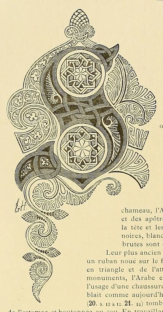 An illustration from Le costume, les armes, les bijoux, la céramique, les ustensiles, outils, objets mobiliers, etc. : chez les peuples anciens et modernes, 1896, leaf 28