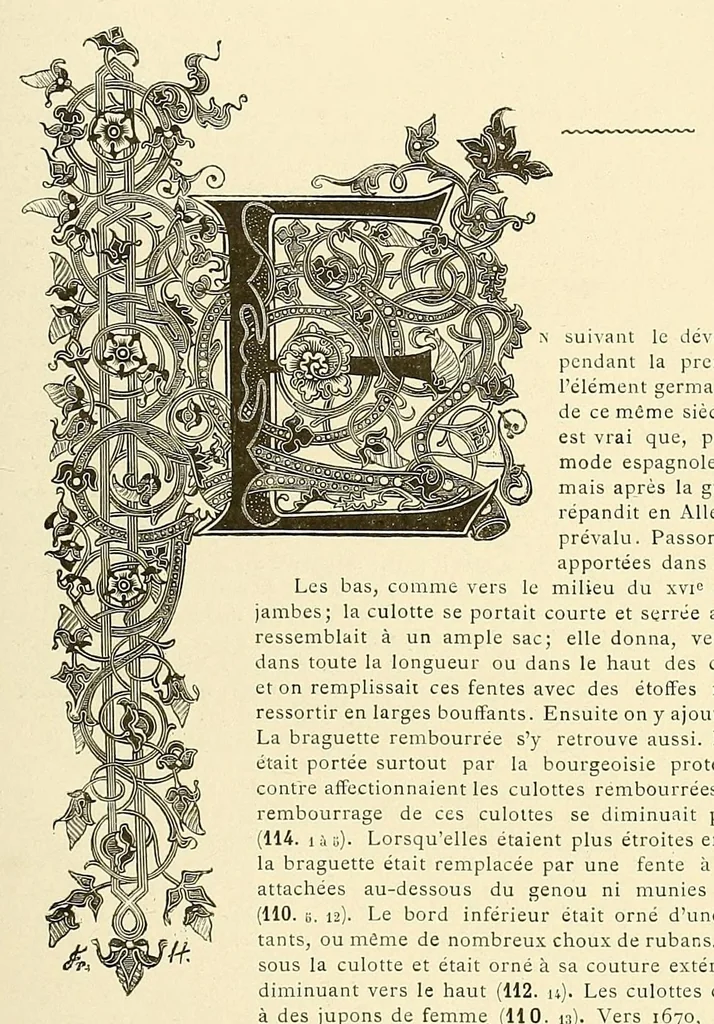 An illustration from Le costume, les armes, les bijoux, la céramique, les ustensiles, outils, objets mobiliers, etc. : chez les peuples anciens et modernes, 1896, leaf 117