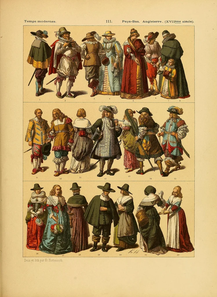An illustration from Le costume, les armes, les bijoux, la céramique, les ustensiles, outils, objets mobiliers, etc. : chez les peuples anciens et modernes, 1896, leaf 359