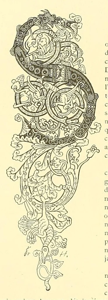 An illustration from Le costume, les armes, les bijoux, la céramique, les ustensiles, outils, objets mobiliers, etc. : chez les peuples anciens et modernes, 1896, leaf 46