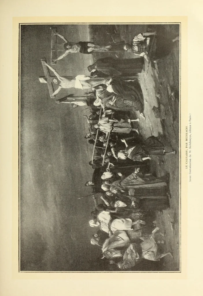 An illustration from Le crucifix dans l'histoire, dans l'art, dans l'áme des saints et dans notre vie, 1905, leaf 253