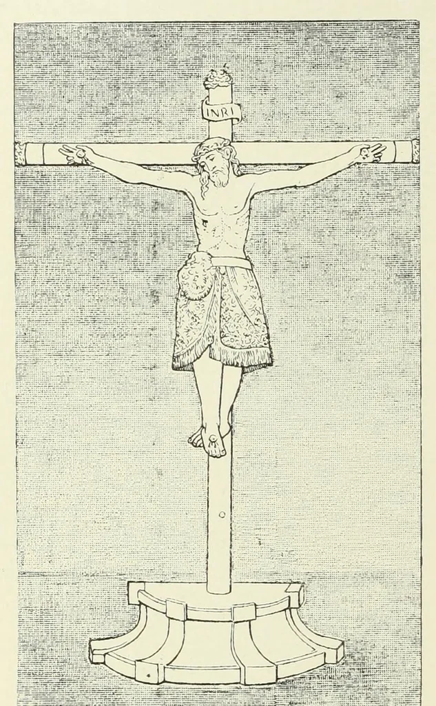 An illustration from Le crucifix dans l'histoire, dans l'art, dans l'áme des saints et dans notre vie, 1905, leaf 302