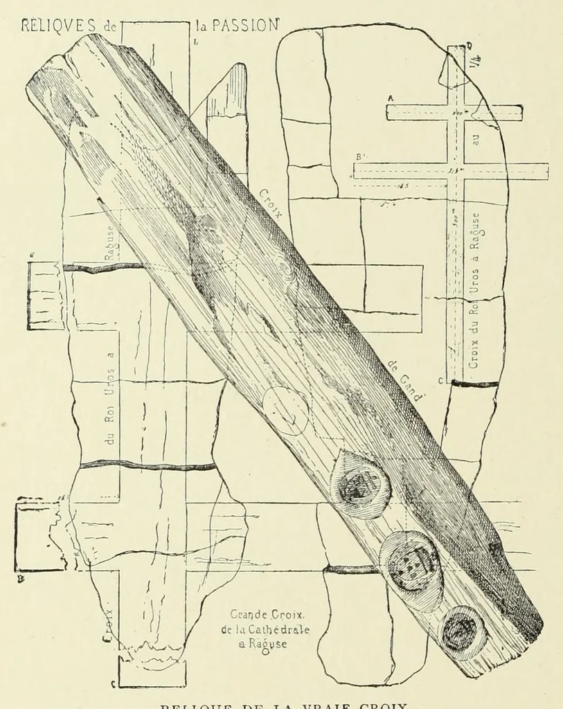 An illustration from Le crucifix dans l'histoire, dans l'art, dans l'áme des saints et dans notre vie, 1905, leaf 54