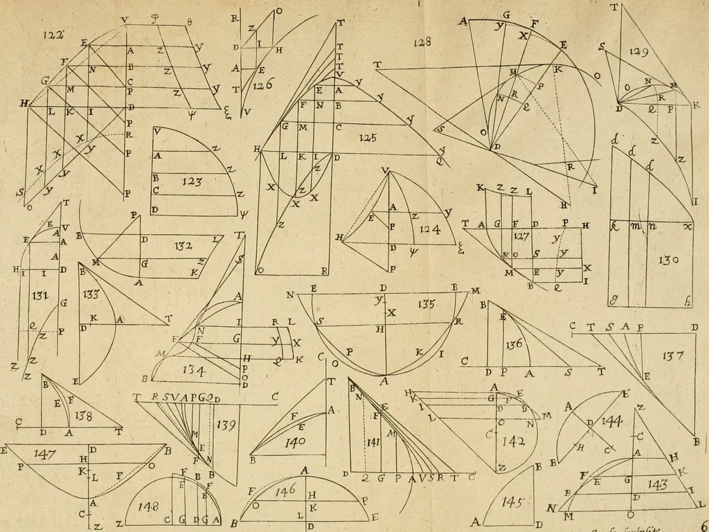 An illustration from Lectiones opticæ & geometricæ : in quibus phænomenon opticorum genuinæ rationes investigantur, ac exponuntur: et generalia curvarum linearum symptomata declarantur, 1674, leaf 288
